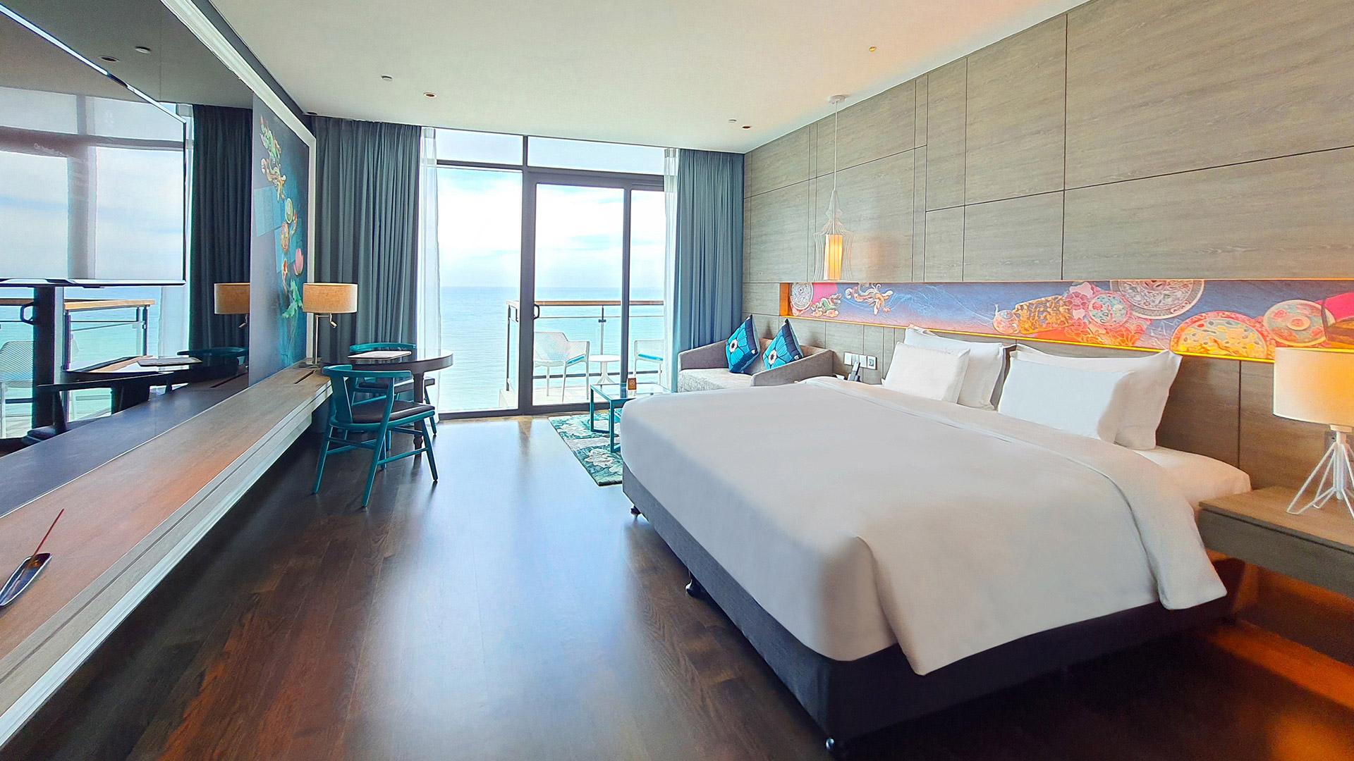 Premier Twin Room with Sea Views | Angsana Teluk Bahang