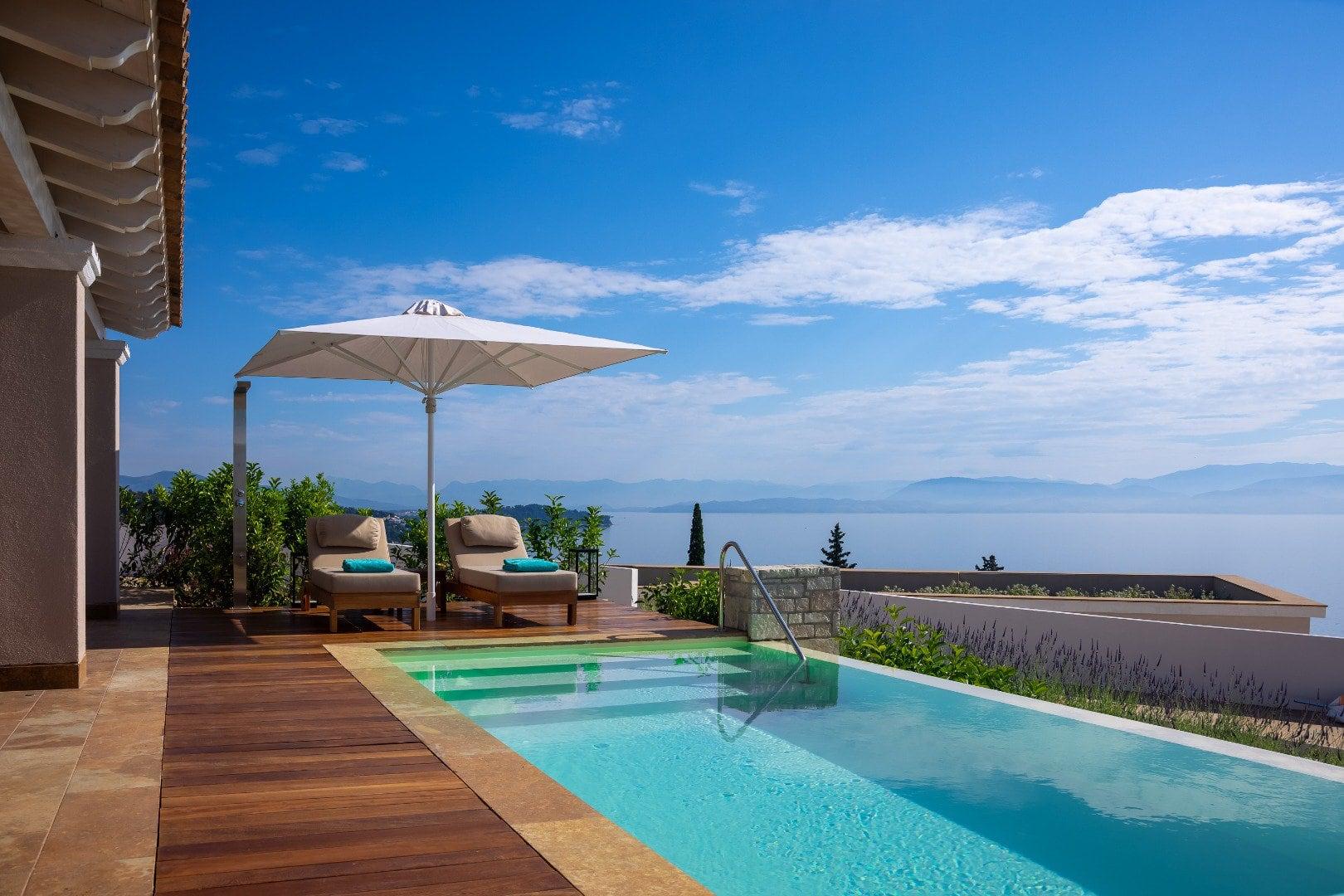 corfu 4 bedroom villa