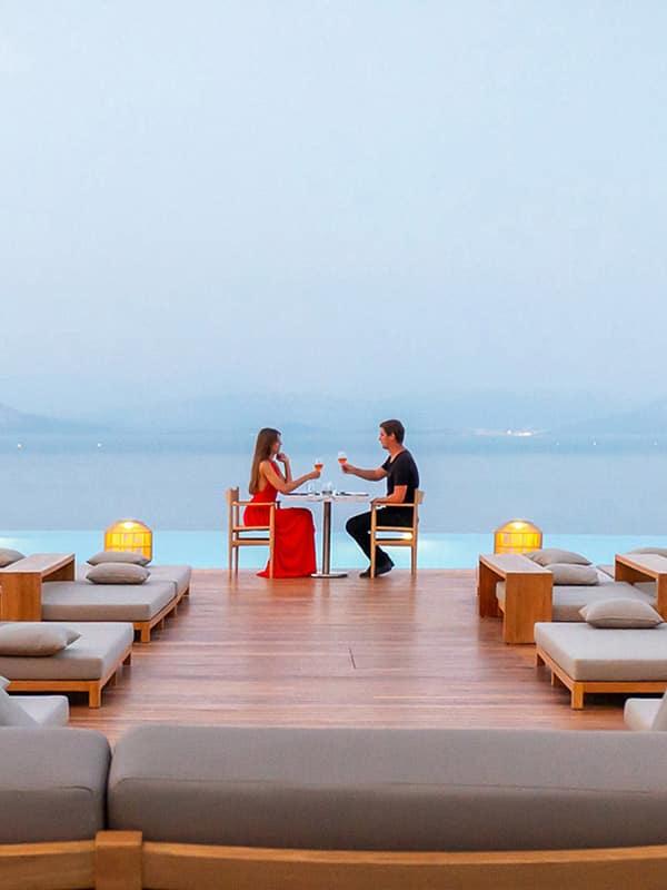 corfu dining