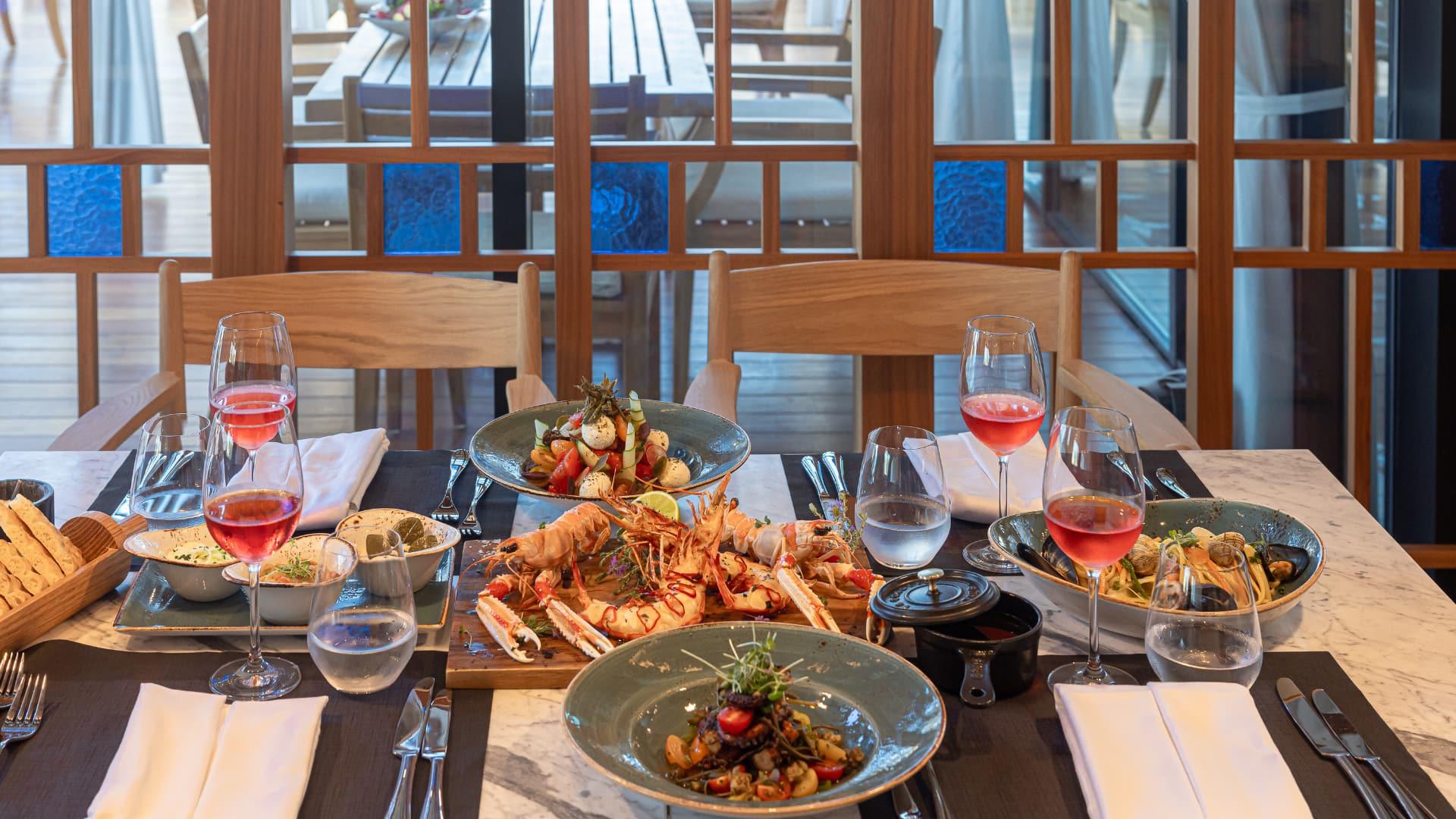 lunch at Sorfito Angsana Corfu
