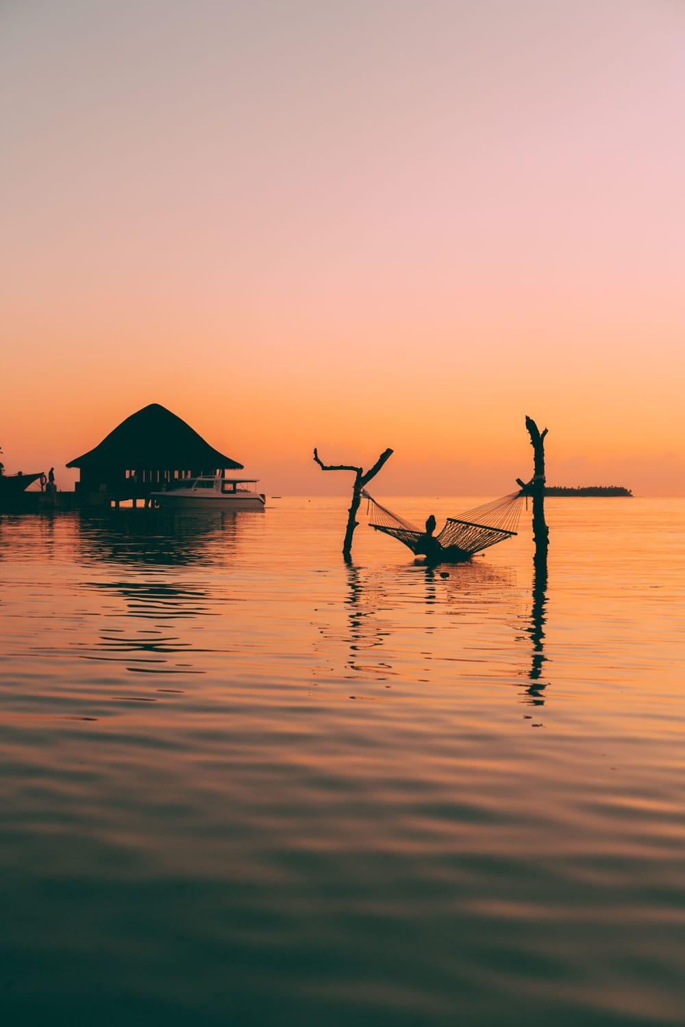 Maldives Sunset Hammock