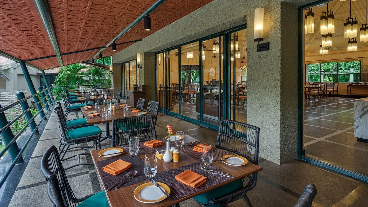 Tangerine Restaurant in Angsana Resort in Bangalore