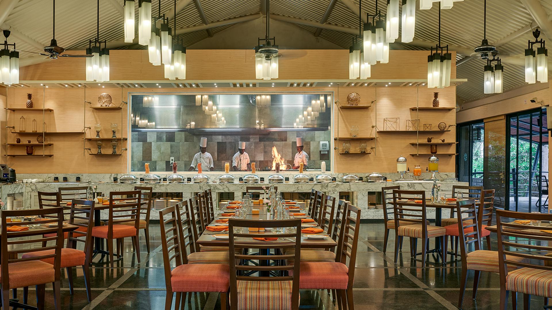 Tangerine Restaurant Angsana Oasis Spa & Resort Bangalore