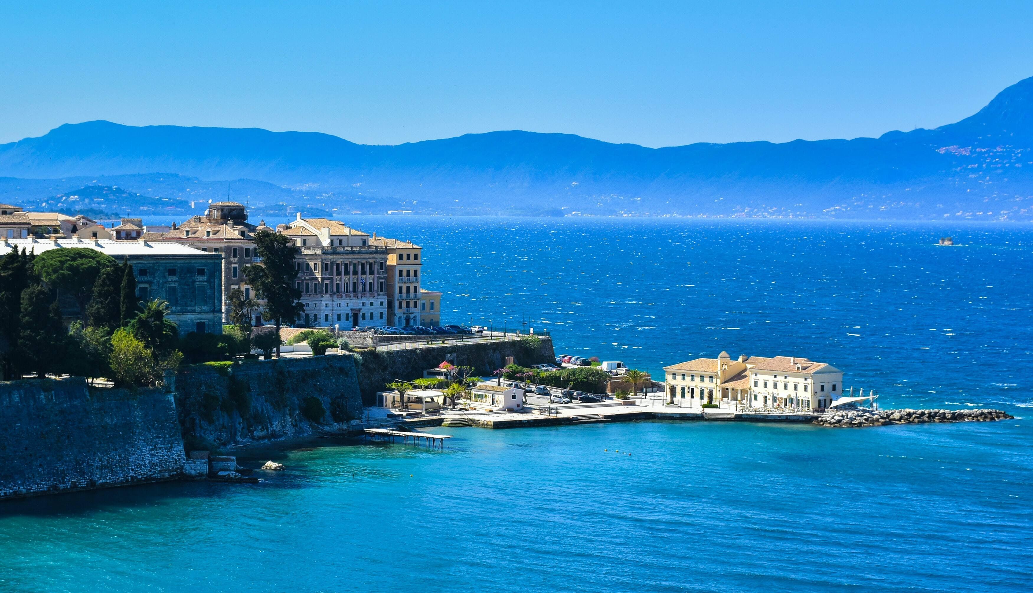 CORFU TOWN GREECE