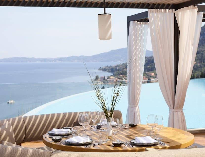 romantic restaurants corfu