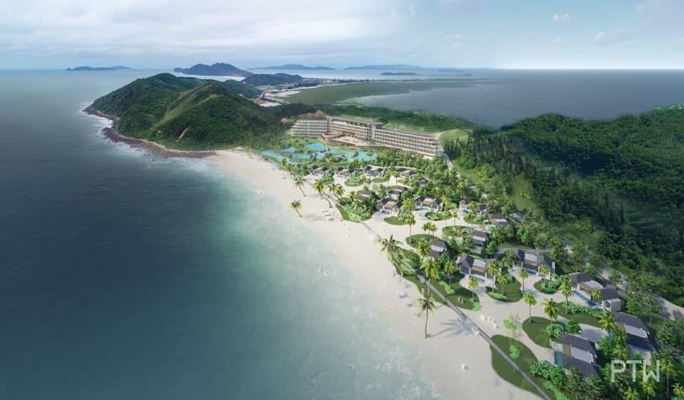 Angsana Quan Lan aerial view