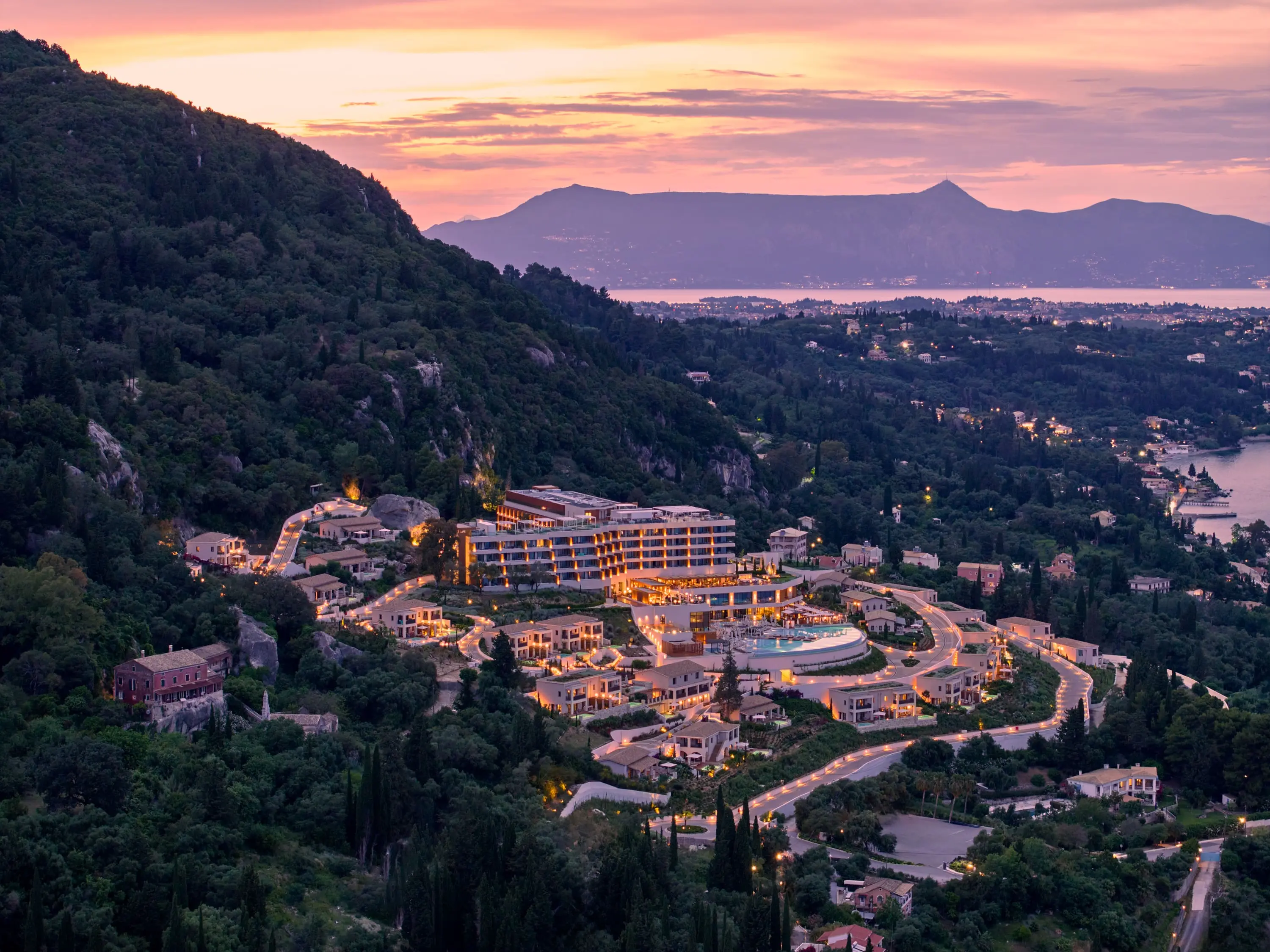 angsana corfu aerial