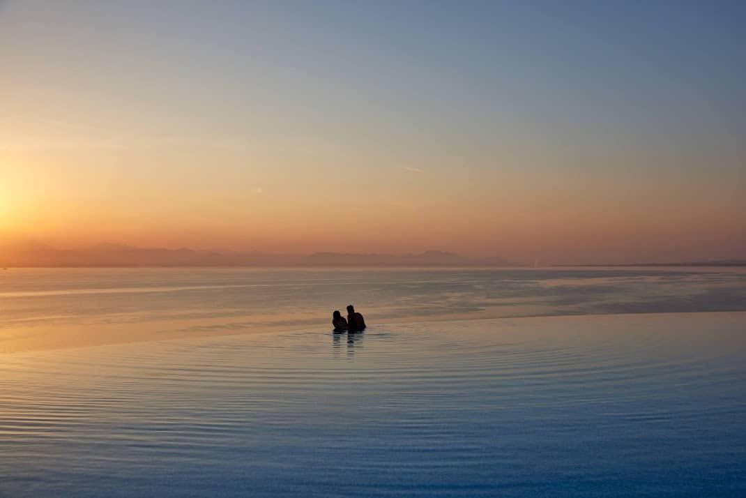 infinity pool hotels corfu