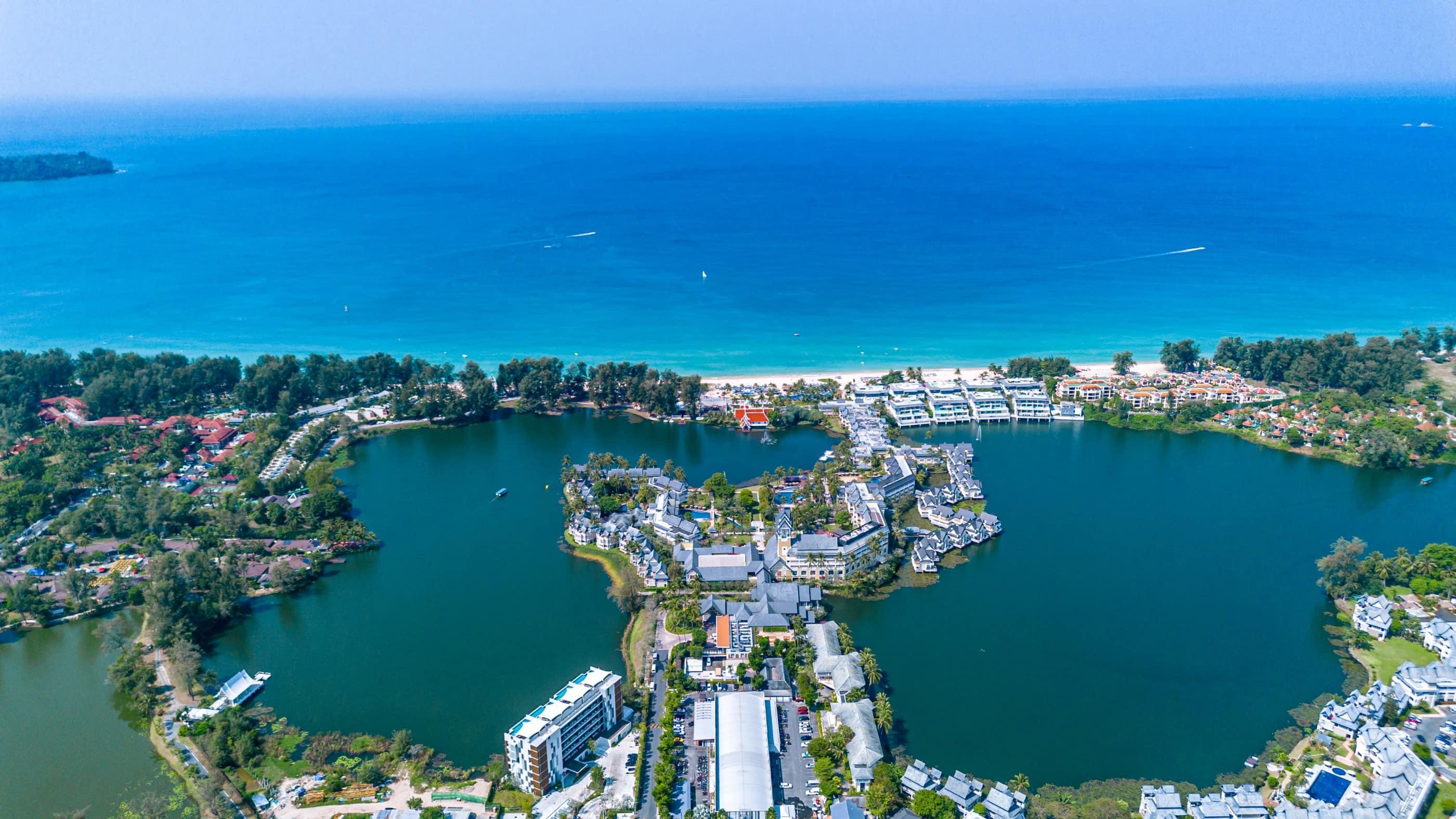 Angsana Laguna Phuket Drone Shot