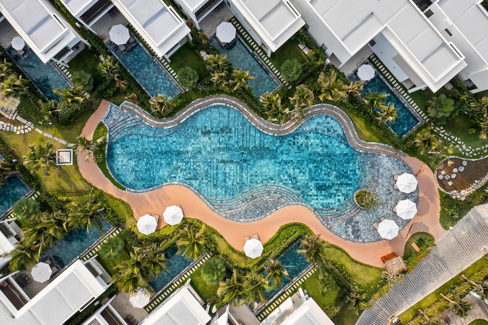 Arial Photo of Angsana Ho Tram