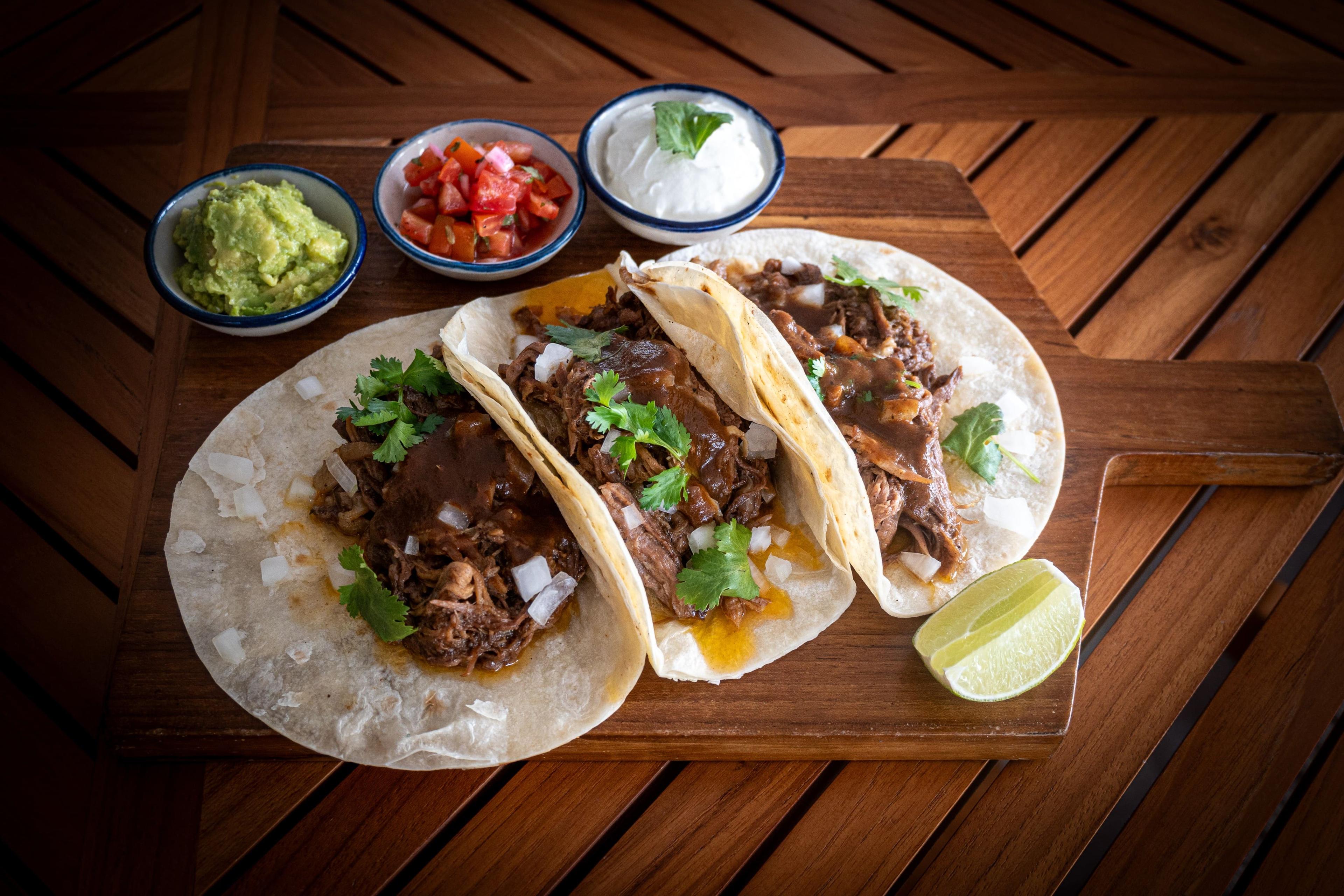 Beef Barbacoa Tacos 