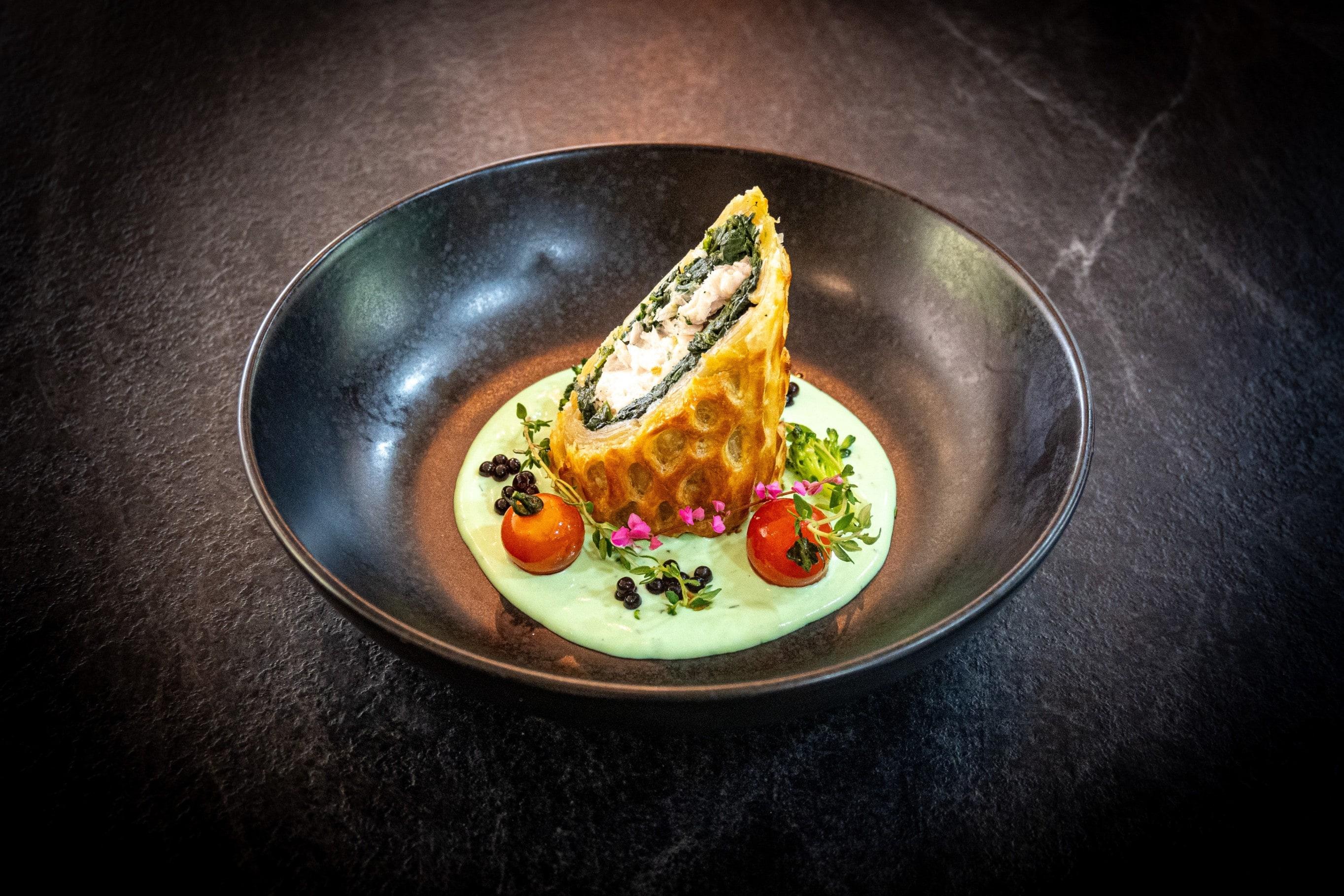 Turbot Fish Filet En Croute
