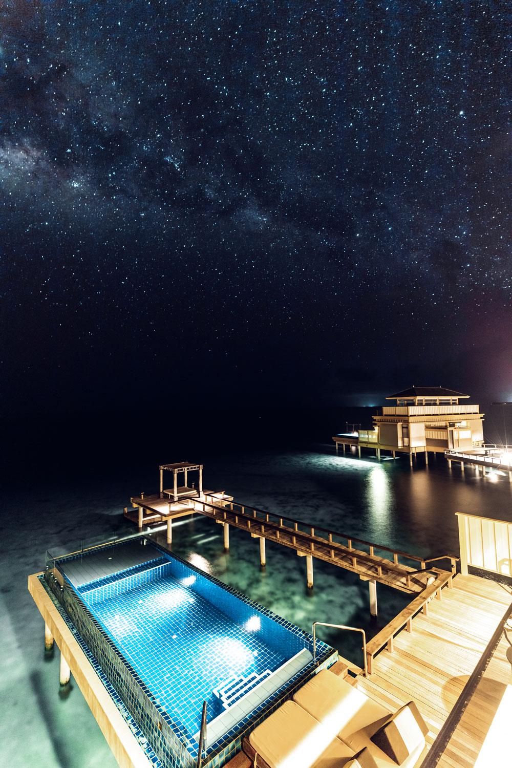 Maldives Night Sky
