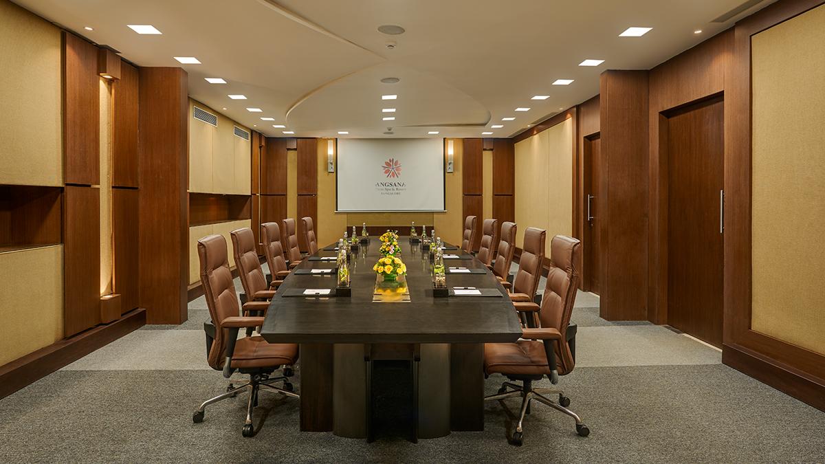 Executive Board Room in Angsana Resort Bangalore