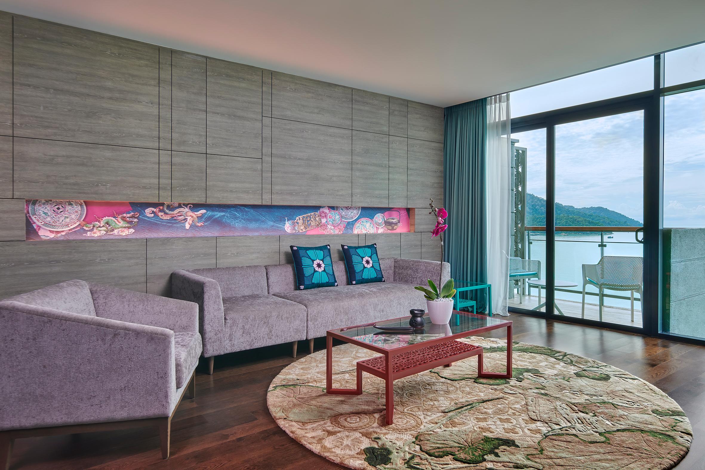 Angsana Two-Bedroom Seaview Suite - Living Room