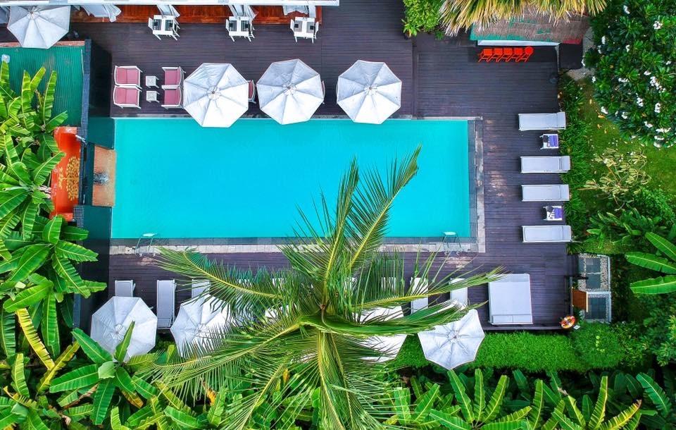 Hotel Pool in Luang Prabang