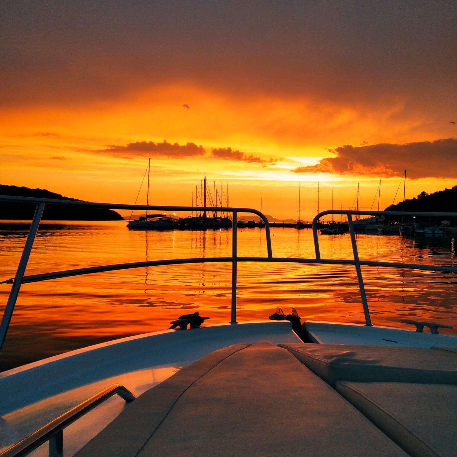 corfu romantic sunset cruise to sivota