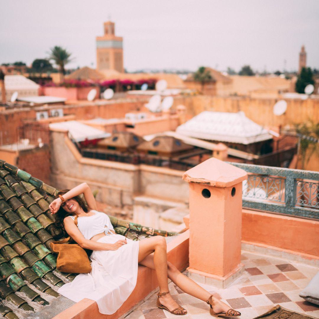 Marrakech traveller