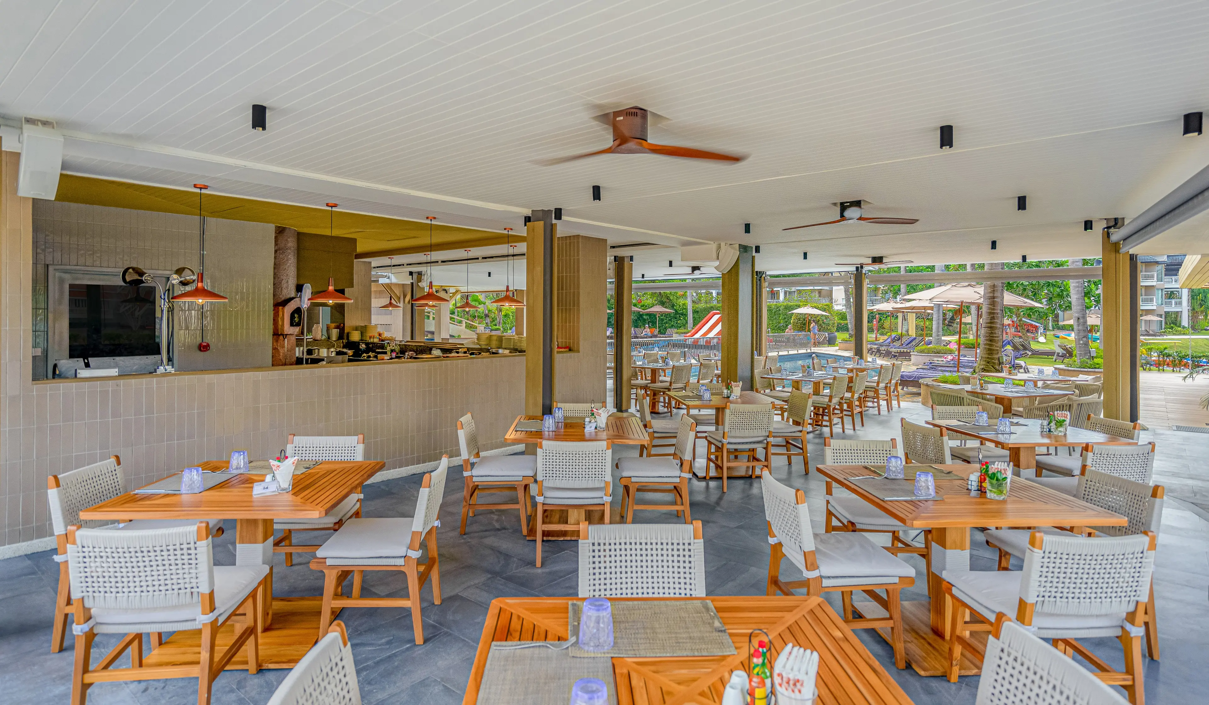 Poolside Restaurant at Angsana Laguna Phuket