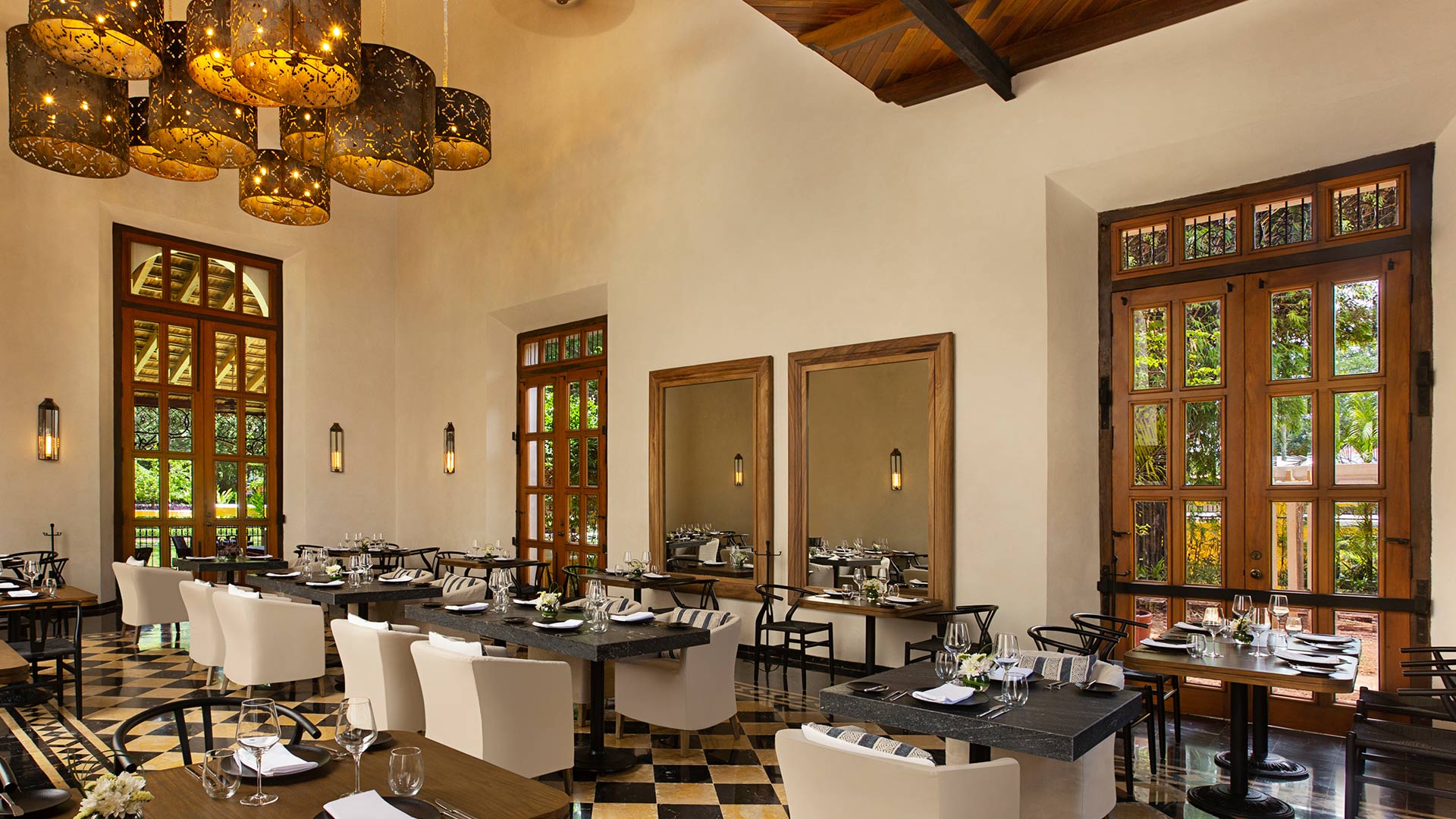 Angsana Hacienda Xcanatun Mexico Casa de Piedra Dining