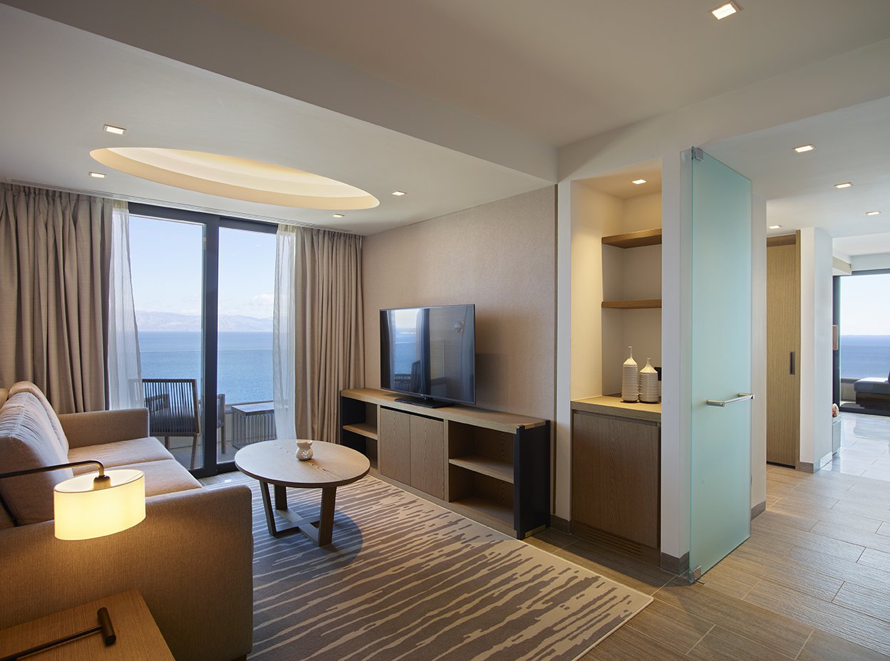 ionian seaview corner suite