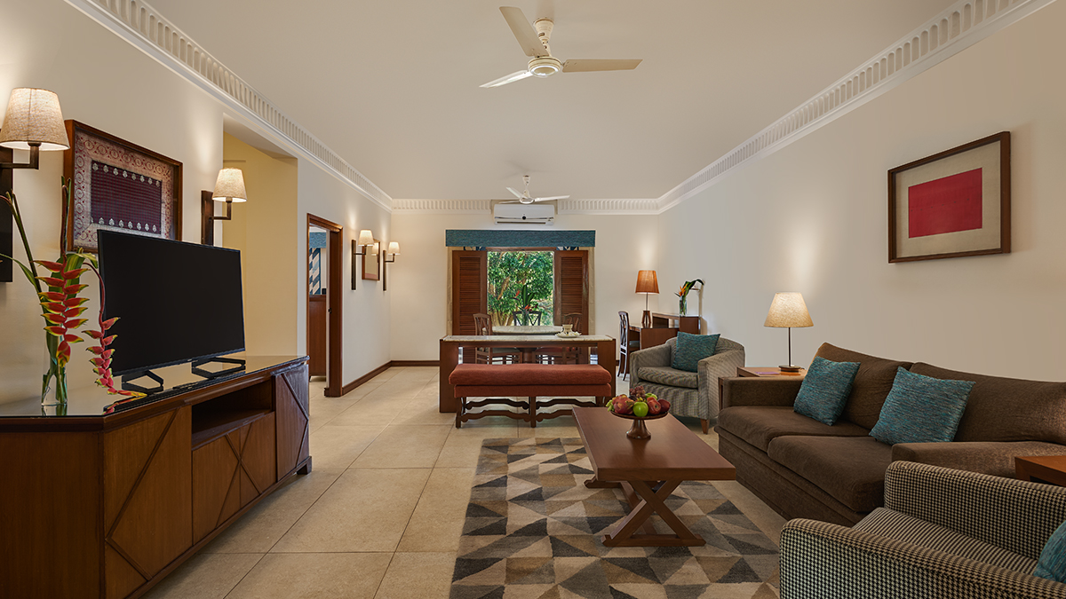 One Bedroom Suite - Living room in Angsana Resort Bangalore One Bedroom Suite - Living room in Angsana Resort Bangalore