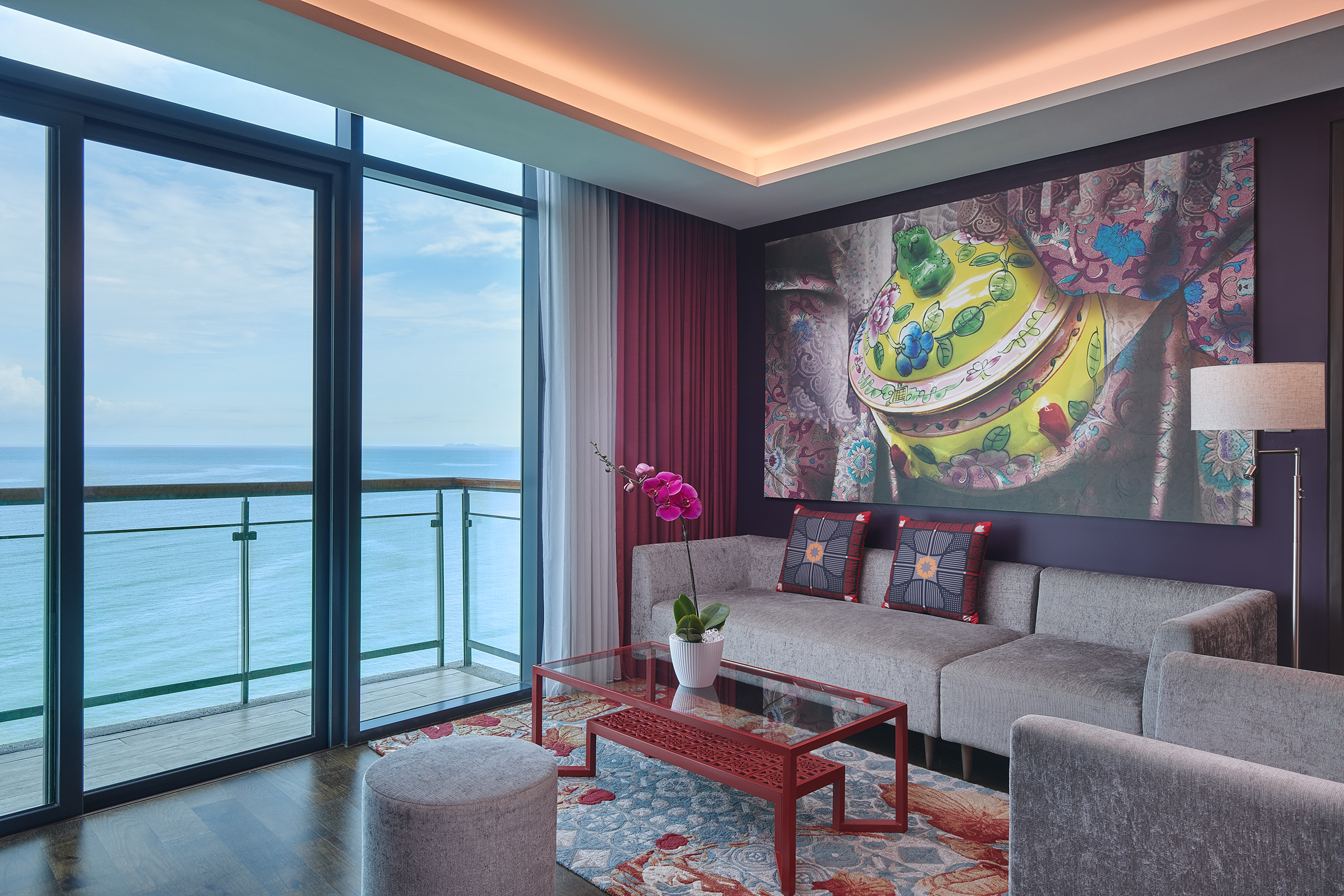 Angsana Two-Bedroom Deluxe Seaview Suite - Living Room