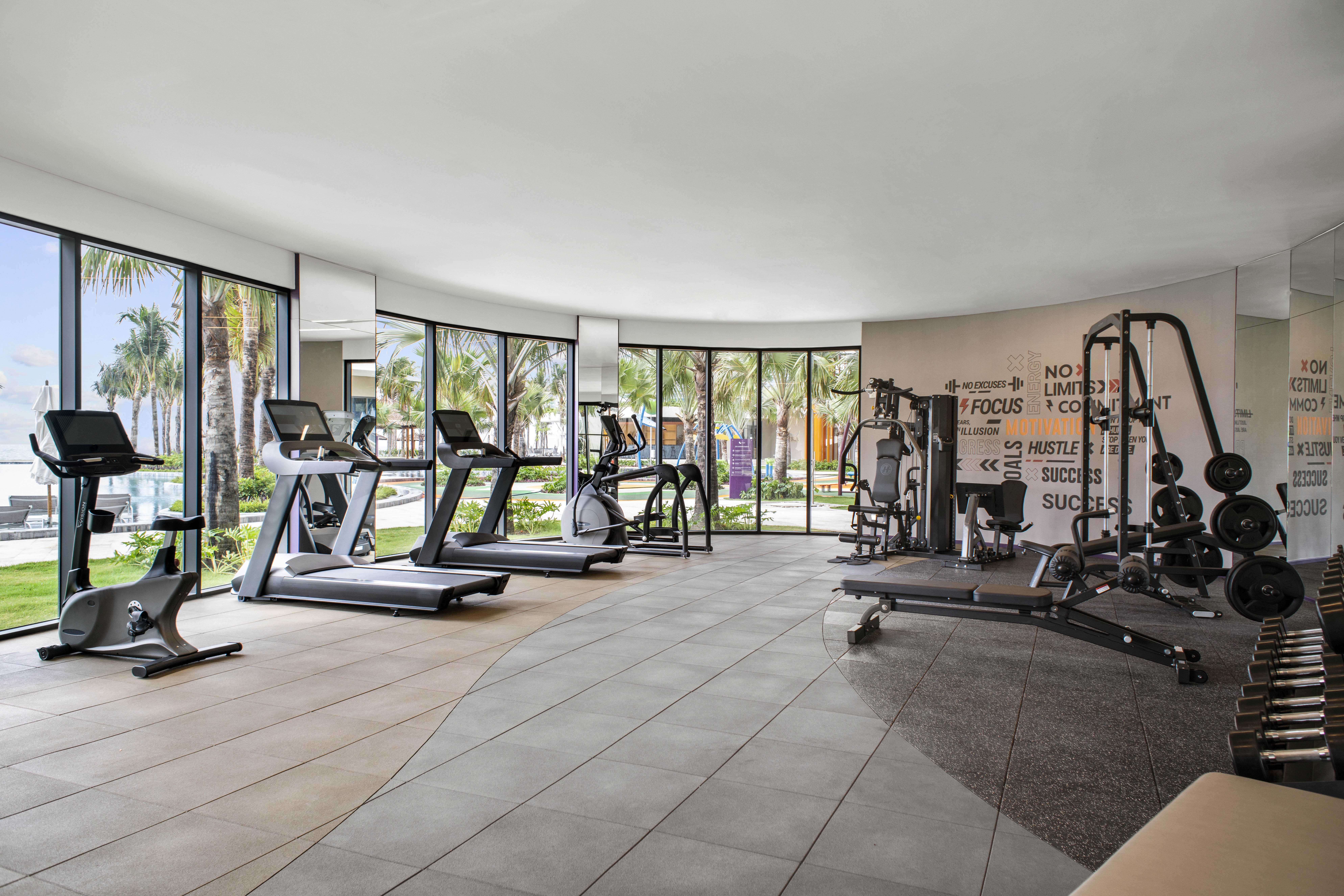 Phòng gym tại ANGSANA HO TRAM