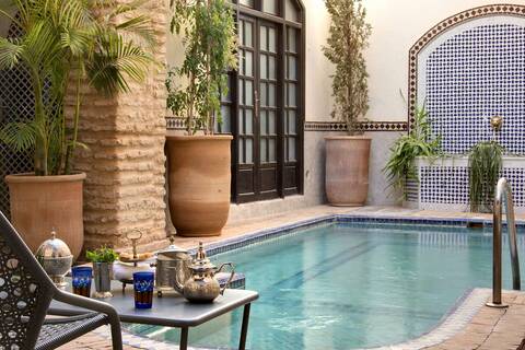 Sa piscine très agréable