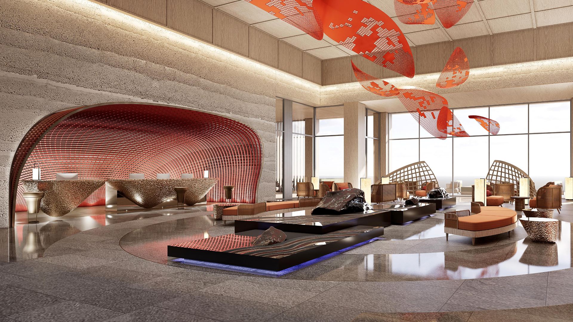 Lobby at Angsana Zhoushan, a hotel in China