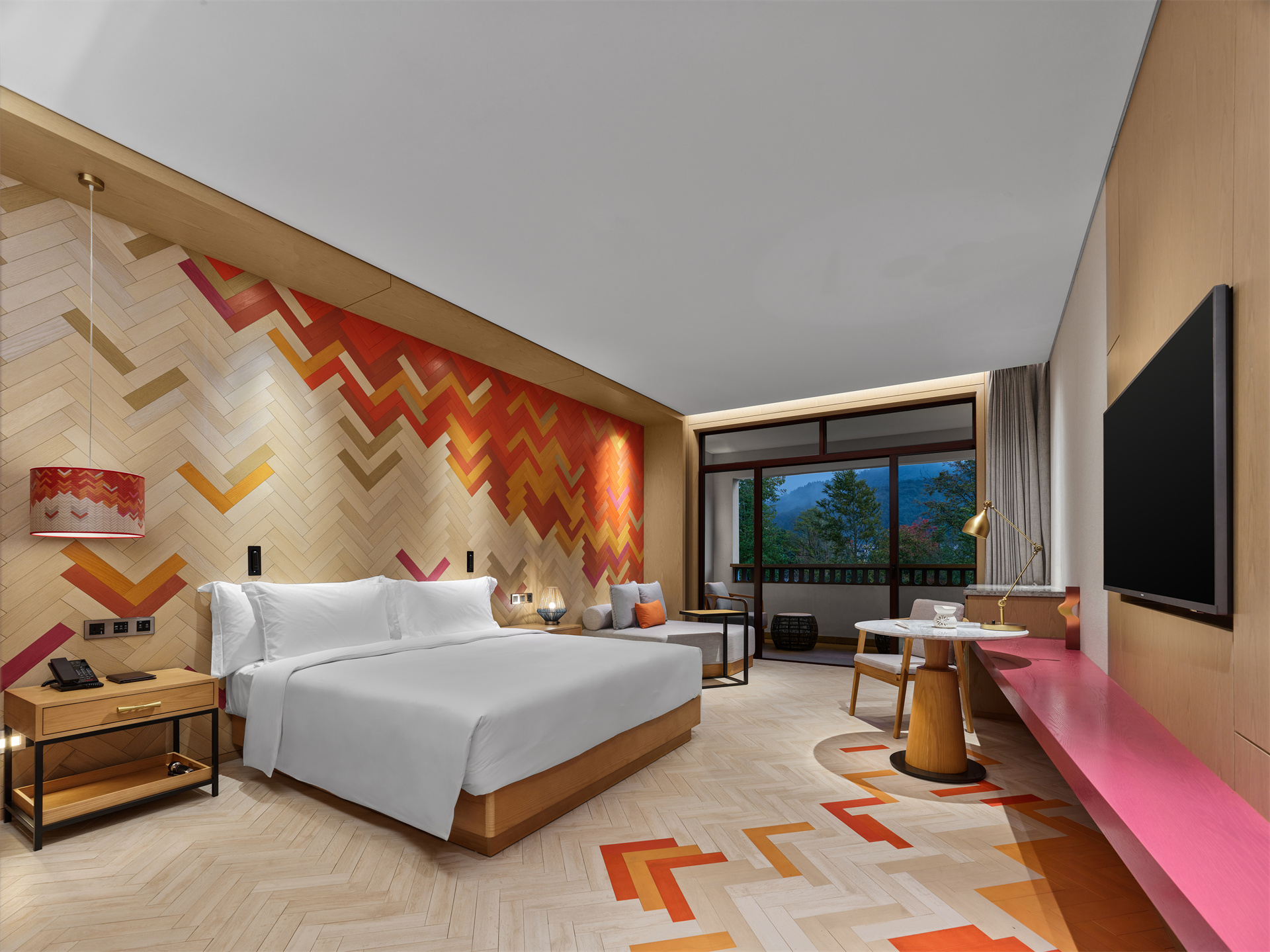 Mountain View Hot Spring Room King1