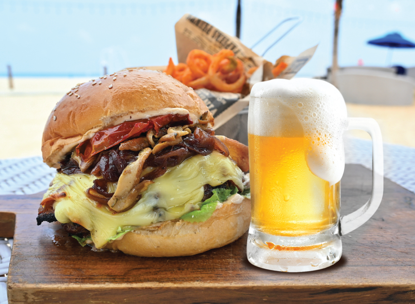 Burger & Beer at XANA