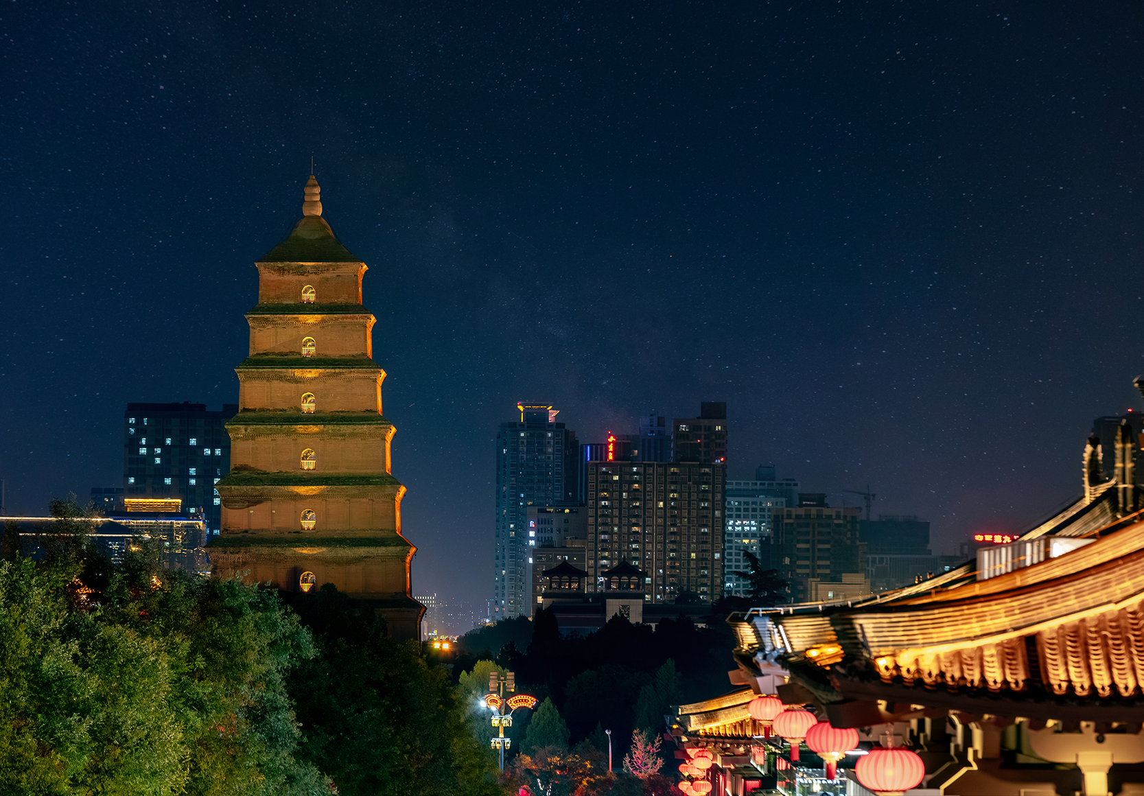 ANCNXL_GIANT WILD GOOSE PAGODA