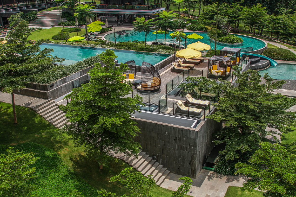 Outdoor pool 