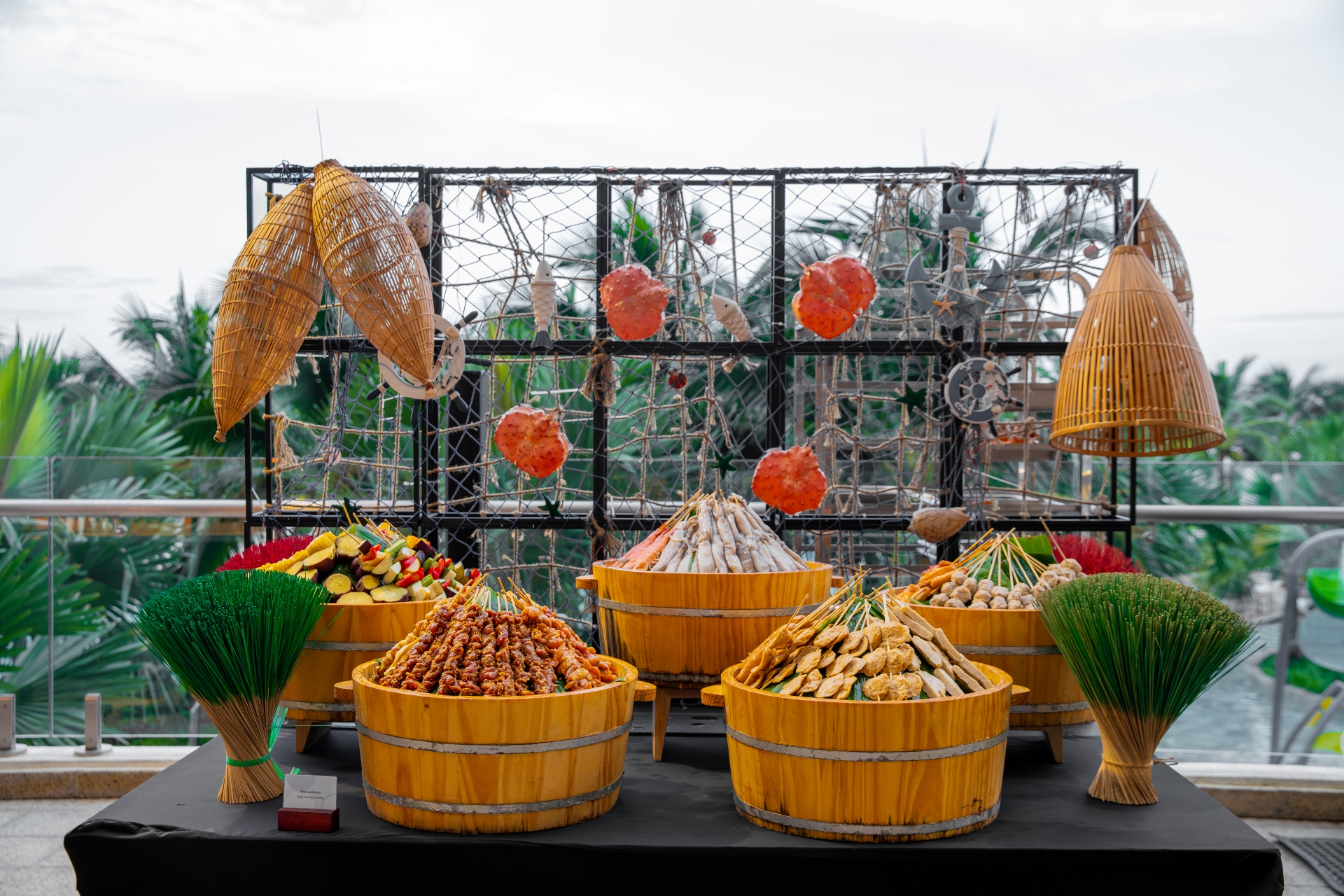 VN street food buffet